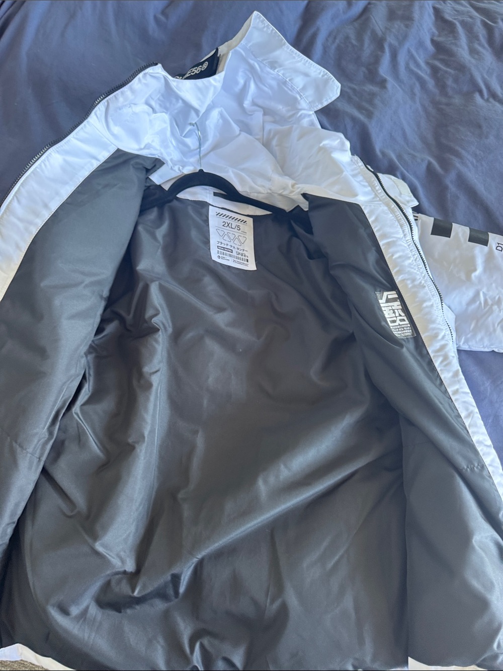 5060/Machine 56 White Cyberpunk Jacket XXL **See notes for condition* - Picture 9 of 10